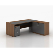 HP S Executive Table with One side pedestal unit and E.R.U