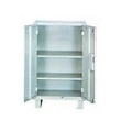 HP S Almirah Steel shelving cabinet with partial wardrobe