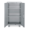 HP S Almirah Steel shelving cabinet with partial wardrobe