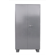 HP S Almirah Steel shelving cabinet with partial wardrobe