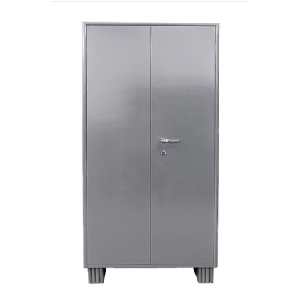 HP S Almirah Steel shelving cabinet with partial wardrobe