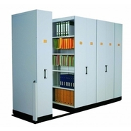 Unbranded Movable File Storage System (Compactor) 3-Bay Mechnized Drive Type