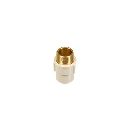 SFMC 20 mm dia Male thread adapter(brass insert)