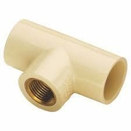 Prince 15 mm dia tee(brass)