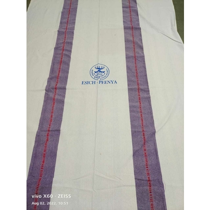 Sunbeam Handloom Cotton Bed Sheets as per IS 745 Variety No - 1 (180 g) of Size 229 x 140 cm