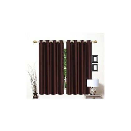 SAFEWEAR--SUNBEAM HADLOOM Polyster Plain Door Curtains