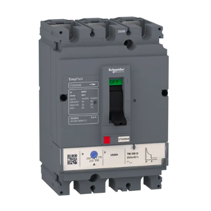 Schneider electric  100A 3 Pole 25 KA Molded Case Circuit Breakers (Mccb)