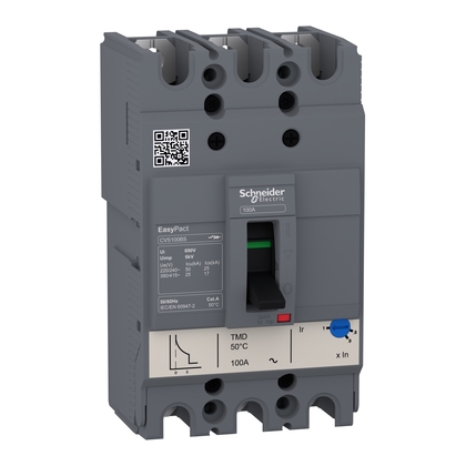 Schneider electric  100A 3 Pole 10 KA Molded Case Circuit Breakers (Mccb)