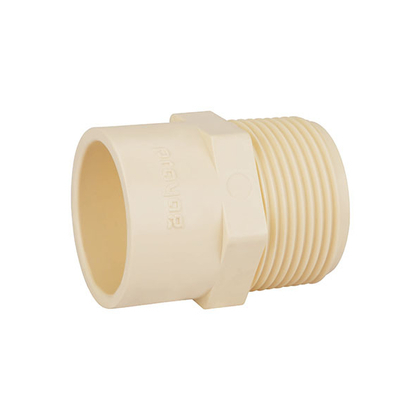 coronet 25 mm dia Male adapter plastic threaded