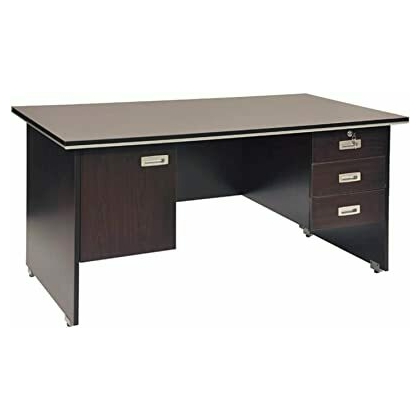 Unbranded Executive Table with Both side pedestal unit