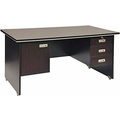 Unbranded Executive Table with Both side pedestal unit