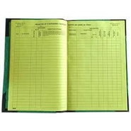 Unbranded CONTINGENCY REGISTER Diaries-printed-plain- register- 500 Pages