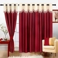 Unbranded Cotton Plain Door Curtains