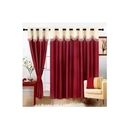 Unbranded Cotton Plain Door Curtains