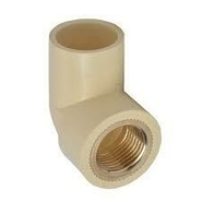 Unbranded 15 mm dia Female thread elbow(brass insert)