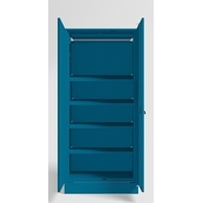 SANGAM STEEL FURNITURE--SANGAM STEEL FURNITURE Almirah Steel wardrobe(having cloth hanging provision)