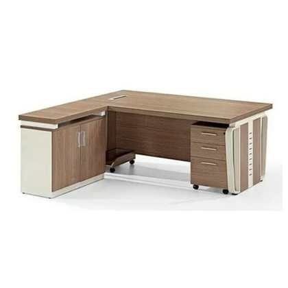 ZED Executive Table with One side pedestal unit and E.R.U