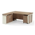 ZED Executive Table with One side pedestal unit and E.R.U