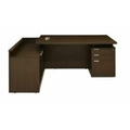 ZED Executive Table with One side pedestal unit and E.R.U