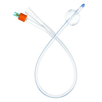 Catheter foley silicon 2 way 5 ml size 20 f