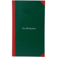 APOORVA PAY BILL REGISTER Diaries-printed-plain- register- 100 Pages