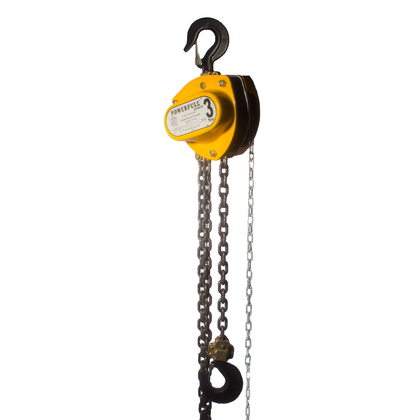 POWERFULL BEMCO Hand Operated Chain Pulley Block, Warranty 1 year