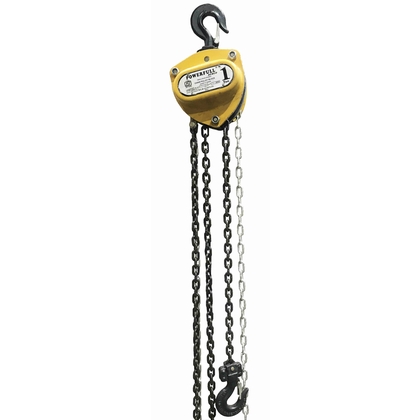 POWERFULL BEMCO Hand Operated Chain Pulley Block, Warranty 1 year