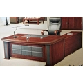 Dimpal Iron Factory Executive Table with One side pedestal unit and E.R.U