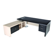 geeken Executive Table with One side pedestal unit and E.R.U