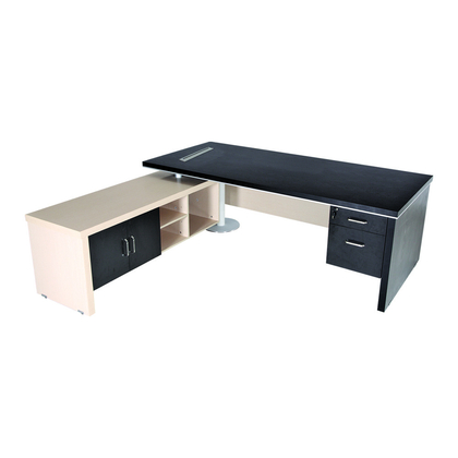 geeken Executive Table with One side pedestal unit and E.R.U