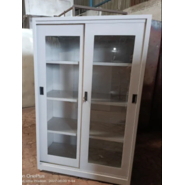 geeken Almirah Steel with Glass door