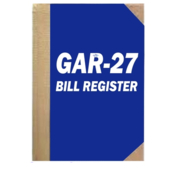 GOOD QUALITY PAY BILL REGISTER Diaries-printed-plain- register- 200 Pages