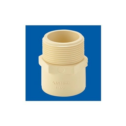 Astral 20 mm dia Male thread adapter(plastic)