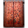 Unbranded Silk Stripes Door Curtains