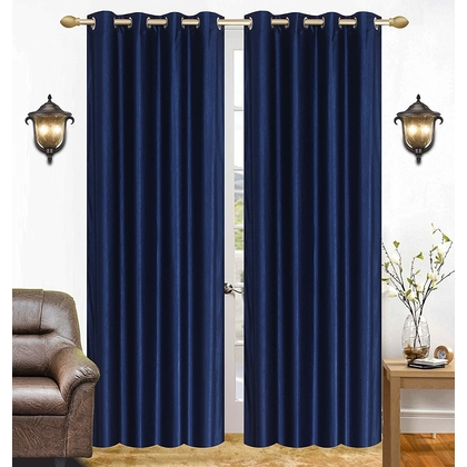 msac Polyster Plain Door Curtains