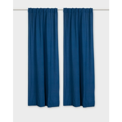 Reliable Drapes Polyster Geomatric Door Curtains