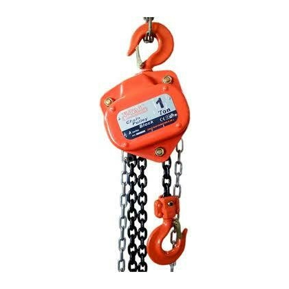 RAJA Hand Operated Chain Pulley Block, Warranty 2 year