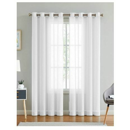 Unbranded Silk Plain Door Curtains