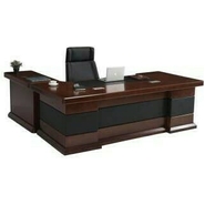 Ask Modular Executive Table with One side pedestal unit and E.R.U