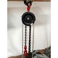 INDEF Hand Operated Chain Pulley Block, Warranty 1 year