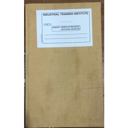 Unbranded DESPATCH REGISTER Diaries-printed-plain- register- 200 Pages