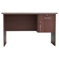 Asha Furniture & Interior Executive Table with One side pedestal unit