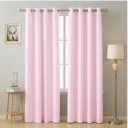 Unbranded Silk Stripes Door Curtains