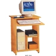 Nutech 610 millimeter X 460 millimeter (mm LxD) Executive Computer Table