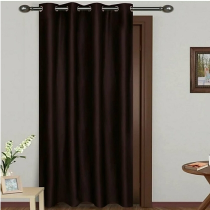 Chopra Home Decor Polyster Plain Door Curtains