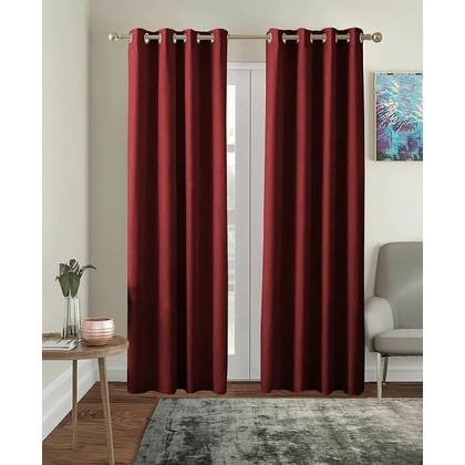 Unbranded Polyster Plain Door Curtains