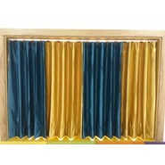 Unbranded Silk Plain Door Curtains