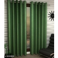 Unbranded Cotton Plain Door Curtains