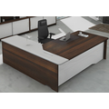 GODREJ INTERIO Executive Table with Both side pedestal unit