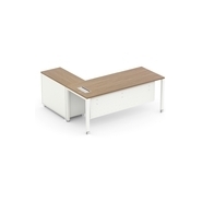 HARLISON Executive Table with One side pedestal unit and E.R.U